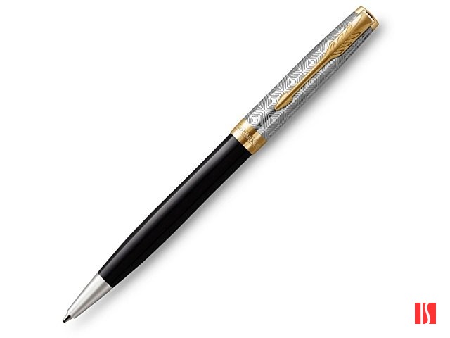 Шариковая ручка Parker Sonnet Premium Refresh BLACK GT, стержень: M, цвет чернил: black , в подарочной упаковке