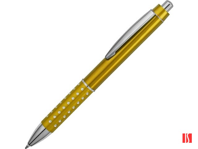 Ручка шариковая "Bling", желтый, черные чернила
