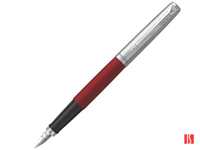 Перьевая ручка Parker Jotter Red CT , перо: F, цвет чернил: black, в подарочной упаковке