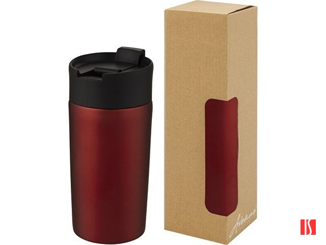 Jetta медный термостакан объемом 330 мл с вакуумной изоляцией, красный