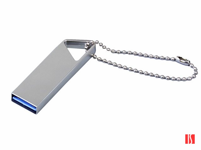 USB 3.0-флешка на 16 Гб с мини чипом, компактный дизайн, отверстие треугольной формы для цепочки