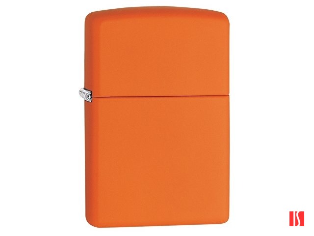 Зажигалка ZIPPO Classic с покрытием Orange Matte, латунь/сталь, оранжевая, матовая, 38x13x57 мм