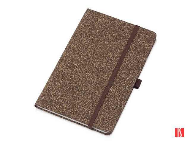 Блокнот из кофейных зерен А5 "Coffee notes", твердая обложка, 80 листов 70 гр/м2 белой бумаги, кофейный