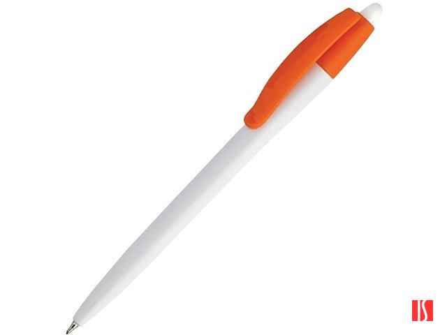 Ручка шариковая Celebrity «Пиаф» белая/оранжевая