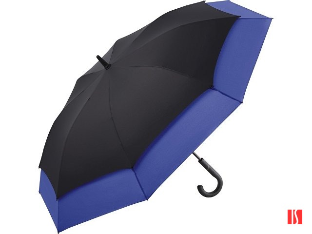 Зонт 7709 AC golf umbrella FARE®-Stretch 360  black-euroblue