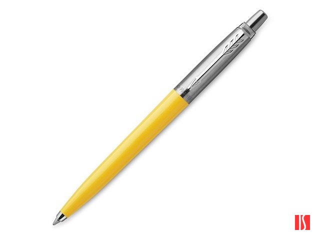 Шариковая ручка Parker Jotter Originals Yellow Chrome CT, стержень: M blue в подарочной упаковке