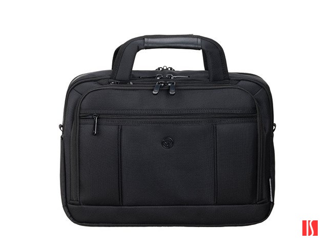 Портфель TORBER VOYAGE для ноутбука 14-16'', черный, баллистический нейлон, 41 x 12 x 30 см, 11 л