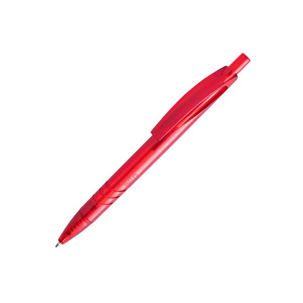 Ручка шариковая ANDRIO, RPET пластик, красный