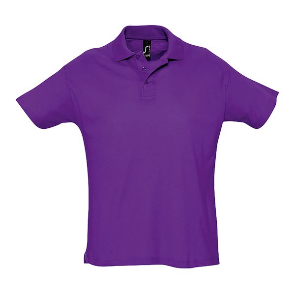 Рубашка поло мужская SUMMER II, фиолетовый, 2XL, 100% хлопок, 170г/м2
