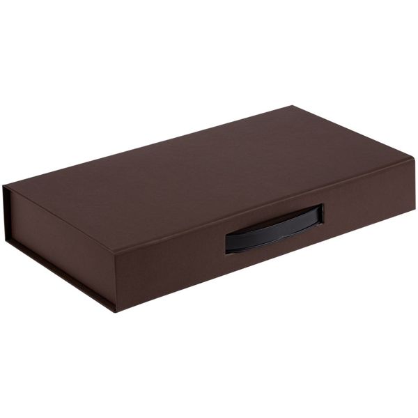 Коробка с ручкой Platt, коричневая