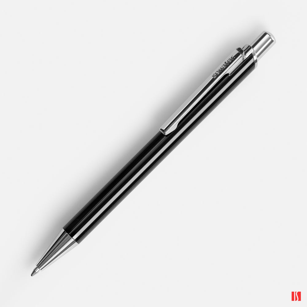 Ручка шариковая Arvent Glossy, черная