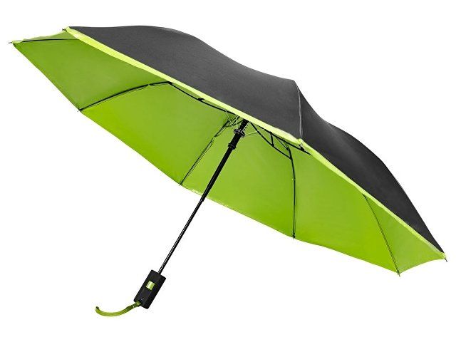 Зонт "Spark" двухсекционный, 21", зеленый