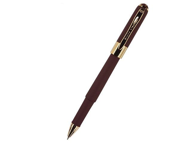 Ручка пластиковая шариковая «Monaco», 0,5мм, синие чернила, коричневый
