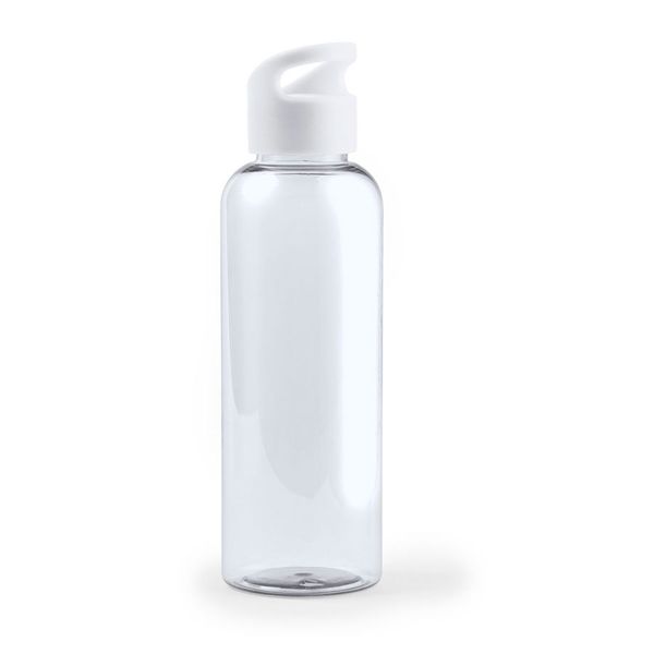 Бутылка для воды LIQUID, 500 мл; 22х6,5см, прозрачный, пластик rPET