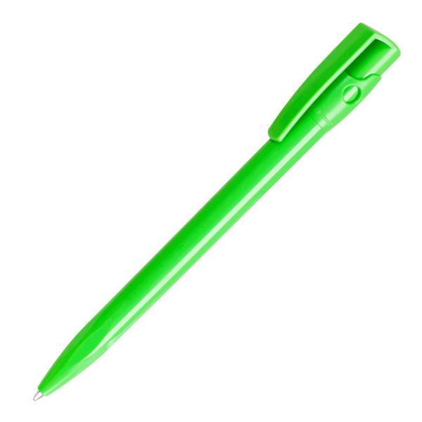 Ручка шариковая KIKI SOLID, зеленое яблоко, пластик