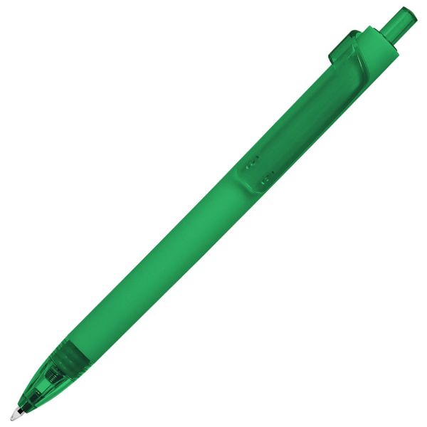 FORTE SOFT, ручка шариковая, зеленый, пластик, покрытие soft
