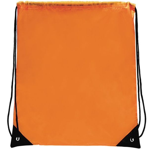 Рюкзак "Promo"; оранжевый; 33х38,5х1см; полиэстер; шелкография